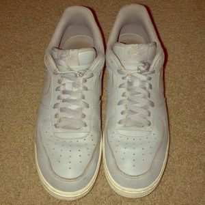 Gray Air Force Ones